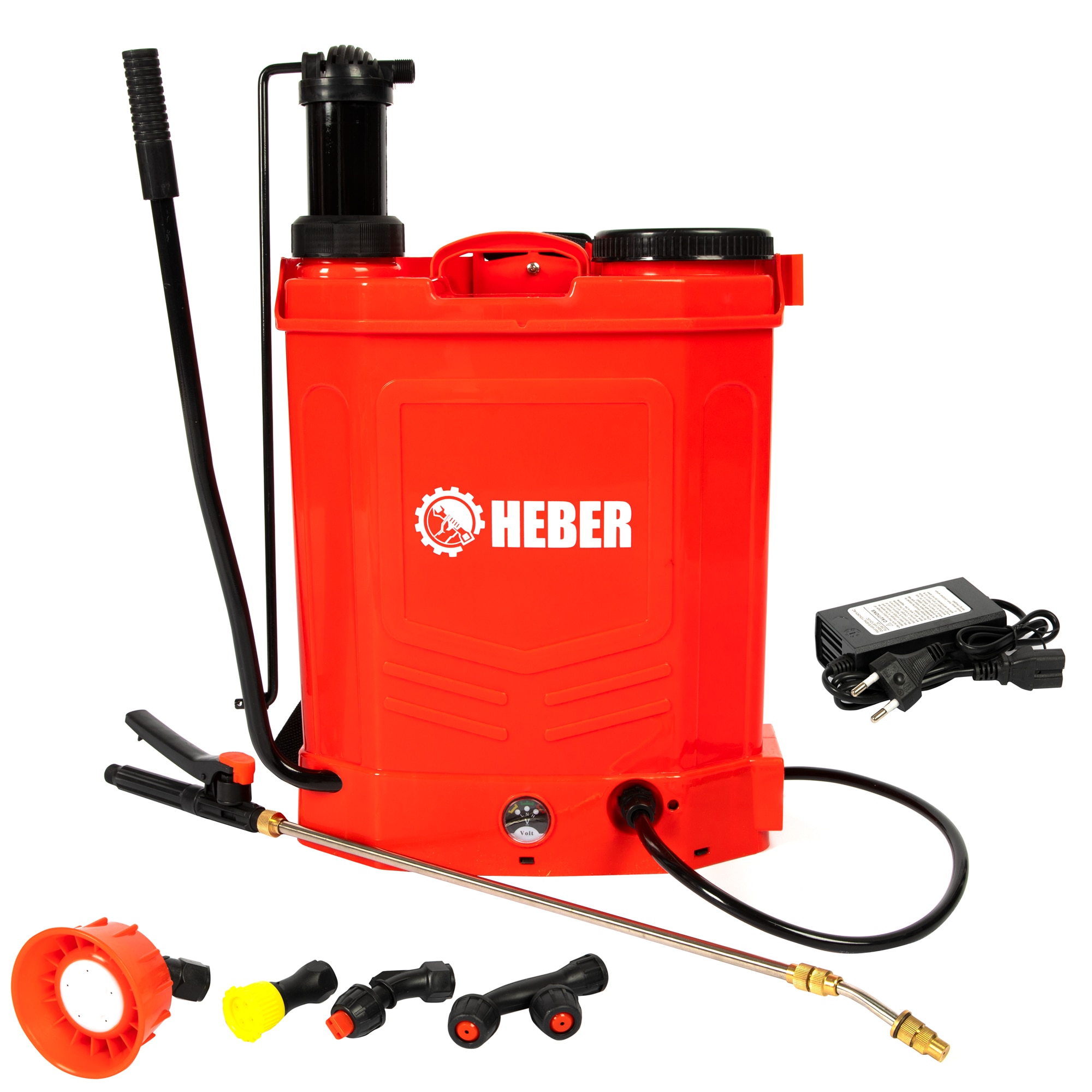 Pompă de stropit electrică Heber 16L — merită față de una manuală?